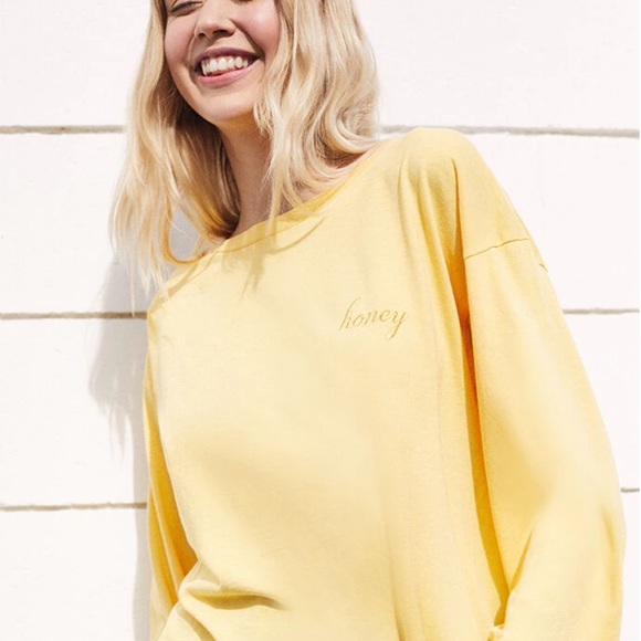 Brandy Melville Tops - J galt honey long sleeve!
